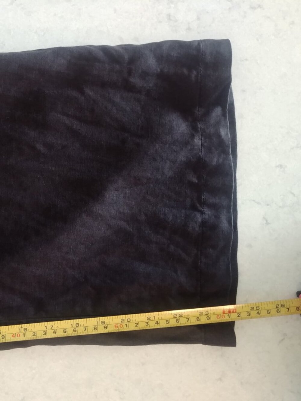Part Two 100% linen 40 approx Medium dark grey cropped ankle pants wide leg - Picture 13 of 14